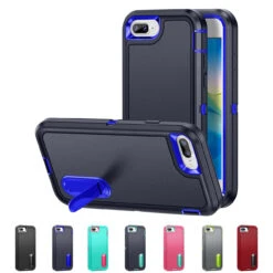 Shockproof IPhone 7+ 8+ Case Cover Heavy Duty With Stand Apple Plus