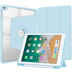 IPad 9.7" 2018 6th Gen 360 Rotate Case Cover Pencil Holder Apple IPad6 15 IPad 9.7" 2018 6th Gen 360 Rotate Case Cover Pencil Holder Apple IPad6 -Deals MyCaseCovers Store 04ffe582 dc91 410e 9b78 a2a6e93be1d1 81897.1681715881.1280.1280
