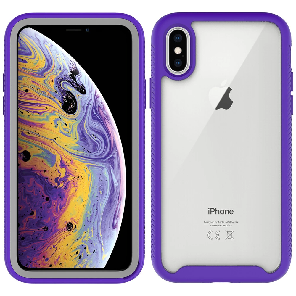 Shockproof Bumper Case IPhone Xs X Clear Back Cover Apple IPhoneXs 4 Shockproof Bumper Case IPhone Xs X Clear Back Cover Apple IPhoneXs - Image 4