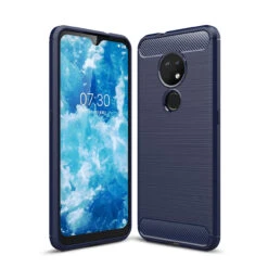 Slim Case For Nokia 6.2 Carbon Fibre Soft Cover