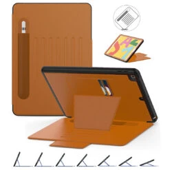 Shockproof IPad 10.2 2020 PU Leather Case Cover Card Slots Apple Kids