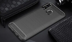 Slim Samsung Galaxy A20 2019 Carbon Fibre Soft Carbon Case Cover A205 -Deals MyCaseCovers Store 10 1 37384.1557888090.1280.1280