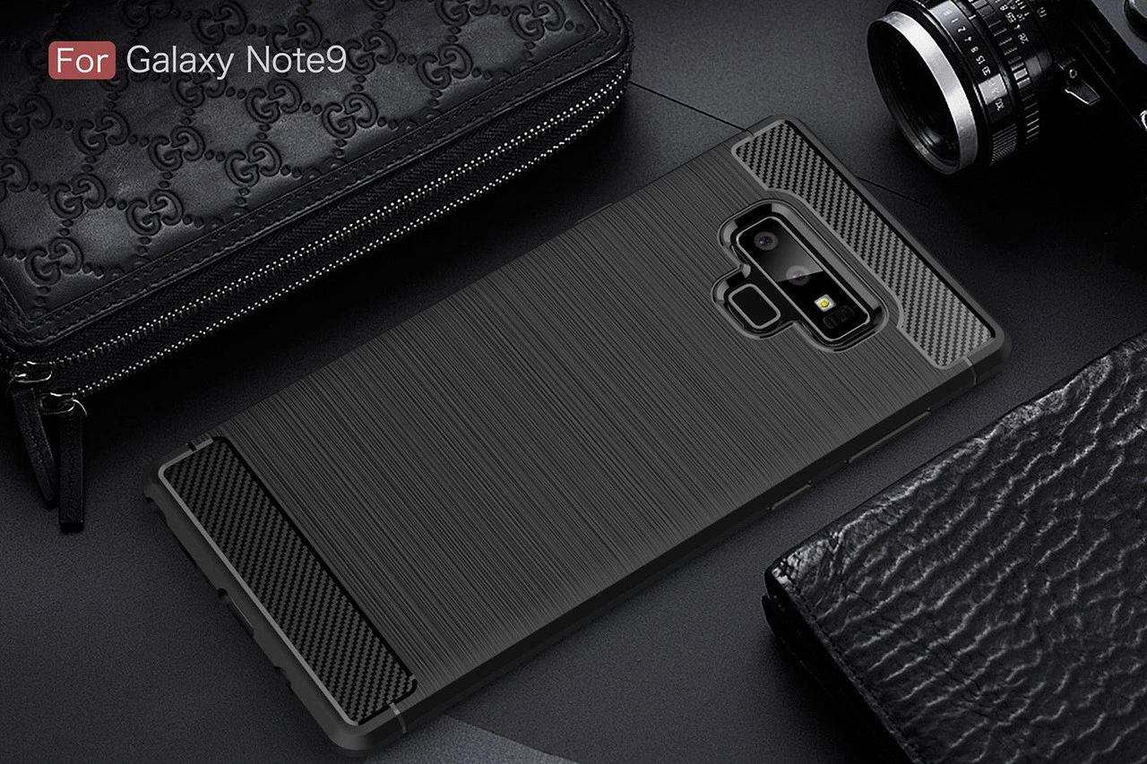 Slim Samsung Galaxy Note 9 Carbon Fibre Soft Carbon Case Cover Note9 10 Slim Samsung Galaxy Note 9 Carbon Fibre Soft Carbon Case Cover Note9 - Image 10