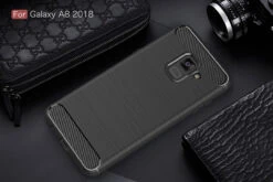 Slim Samsung Galaxy A8 2018 Carbon Fibre Soft Carbon Case Cover A530 -Deals MyCaseCovers Store 10 1 83979.1529065845.1280.1280