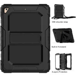 Heavy Duty IPad Mini 1 2 3 Strap Case Cover Car Apple Kids Shockproof -Deals MyCaseCovers Store 11 84384.1538910686.1280.1280