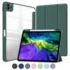 IPad Air 4 10.9" 2020 Case Cover Clear Back Pencil Holder Apple Air4