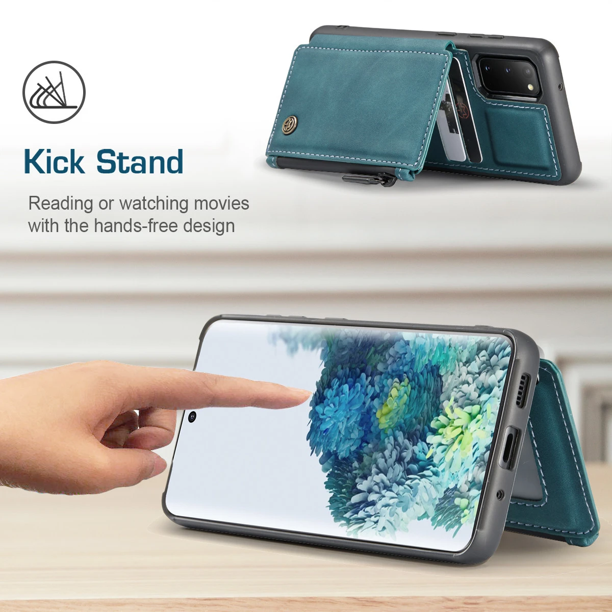 CaseMe Shockproof Samsung Galaxy Note10+ Plus Leather Case Cover 7 CaseMe Shockproof Samsung Galaxy Note10+ Plus Leather Case Cover - Image 7