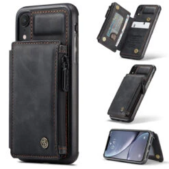 CaseMe Shockproof IPhone XR PU Leather Case Cover Zipper Wallet Apple -Deals MyCaseCovers Store 1ceac934 1169 4392 a28a cee1180613b3 74401.1606307106.1280.1280