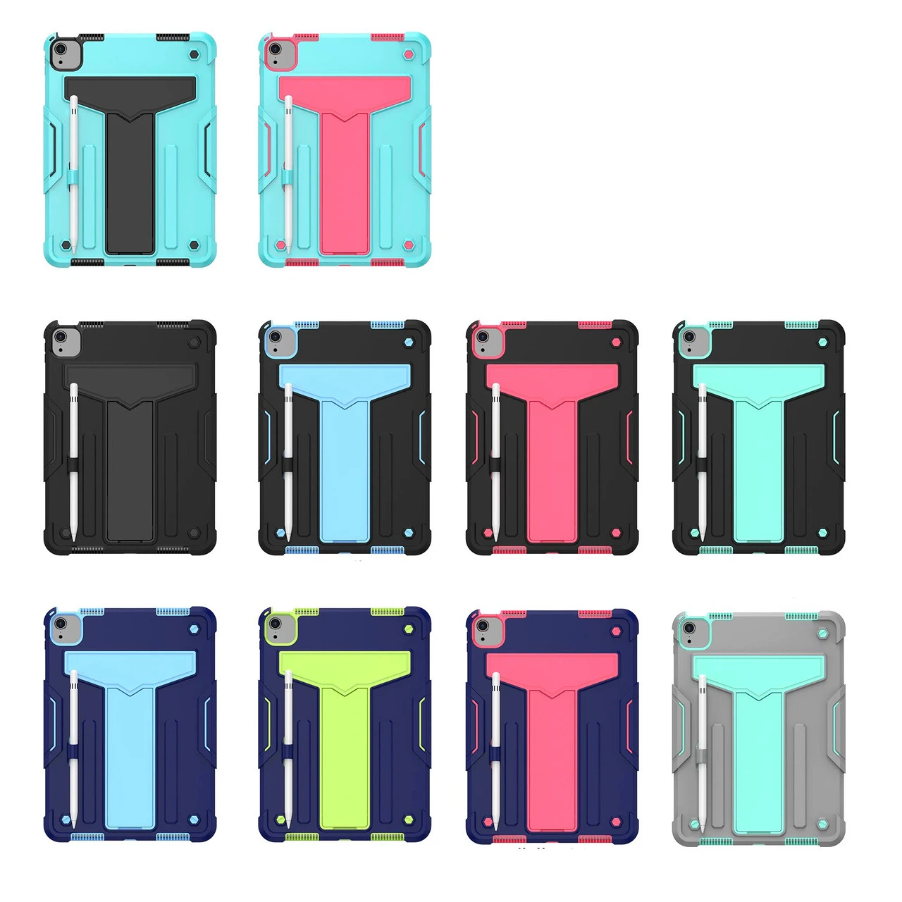 T-Style Shockproof IPad Pro 11" 2018 Gen Case Cover Kids Apple Pro11 12 T-Style Shockproof IPad Pro 11" 2018 Gen Case Cover Kids Apple Pro11 - Image 12