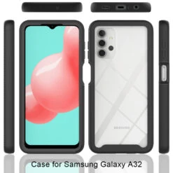 Shockproof Bumper Case Samsung Galaxy A32 4G Clear Back Cover A325 -Deals MyCaseCovers Store 24737fc5 7415 4579 bef9 a5e476744917 62184.1618734788.1280.1280