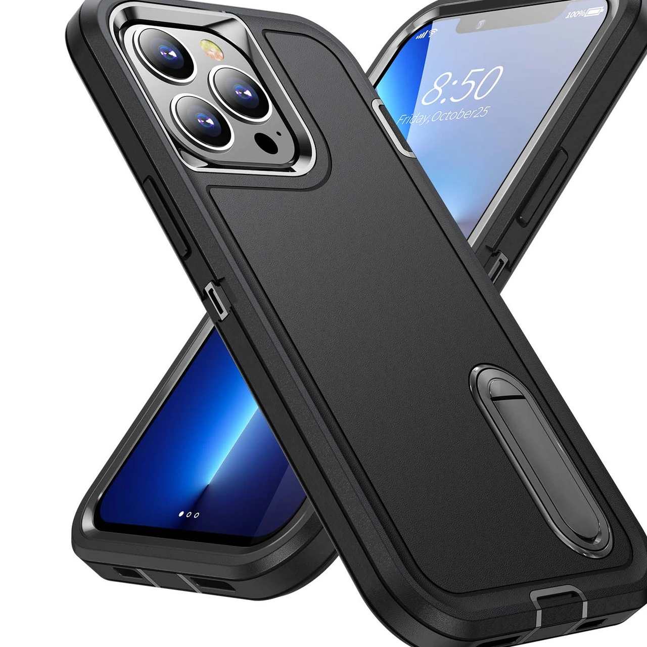 Shockproof IPhone 14 Pro Case Cover Heavy Duty With Stand Apple 14Pro 13 Shockproof IPhone 14 Pro Case Cover Heavy Duty With Stand Apple 14Pro - Image 13