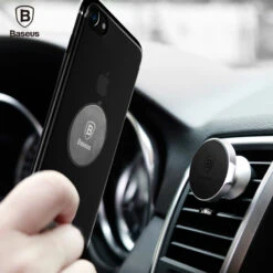 Baseus Metal/Leather Back Plate For Magnetic Car Mount Holder 2-Pack -Deals MyCaseCovers Store 2 80941.1615352471.1280.1280
