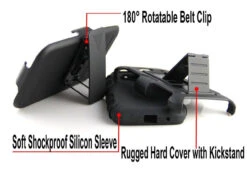 Apple IPhone 4 4S Shockproof Heavy Duty Case Cover Belt Clip Kickstand -Deals MyCaseCovers Store 2 91326.1459125409.1280.1280