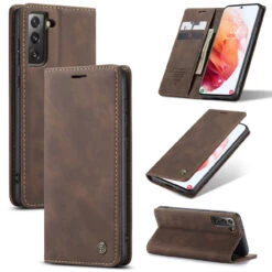 CaseMe Samsung Galaxy S21 5G 4G Classic Folio PU Leather Case Cover -Deals MyCaseCovers Store 37ec89e0 11a4 4735 8623 12ac66e88f56 21788.1612524567.1280.1280