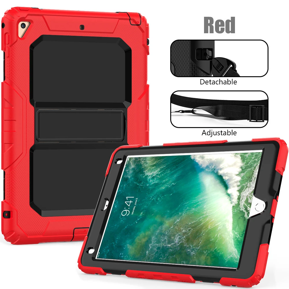 IPad 9.7 2018 Strap Case Cover Apple New IPad6 6th Gen Kids Shockproof 16 IPad 9.7 2018 Strap Case Cover Apple New IPad6 6th Gen Kids Shockproof - Image 16