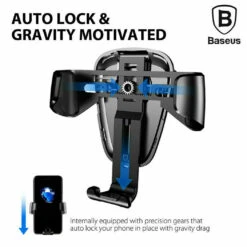 Baseus Air Vent Mount Gravity Mobile Phone Car Holder IPhone Samsung -Deals MyCaseCovers Store 3 61507.1612833016.1280.1280