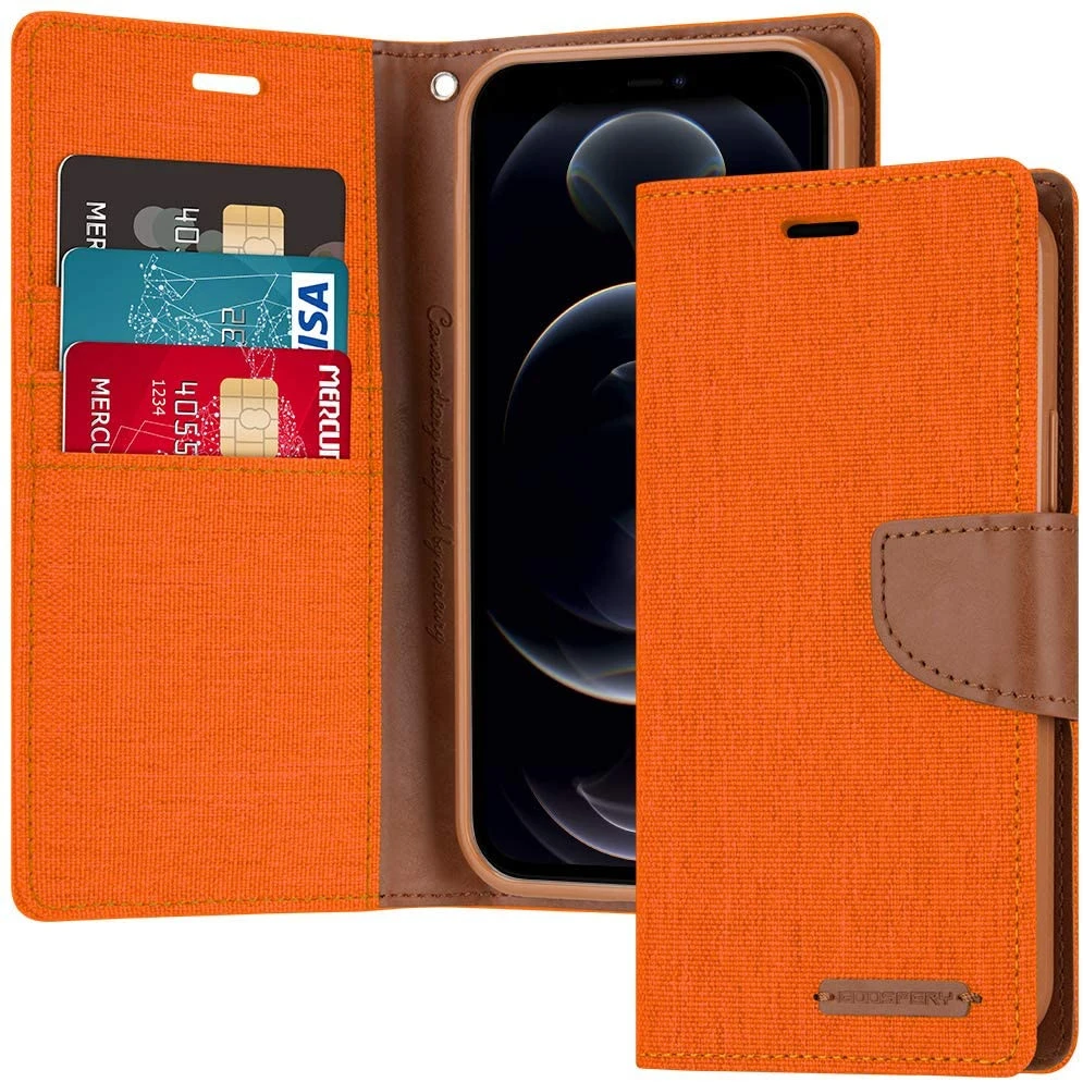Goospery IPhone 13 Canvas Fabric Flip Wallet Case Cover Apple IPhone13 9 Goospery IPhone 13 Canvas Fabric Flip Wallet Case Cover Apple IPhone13 - Image 9