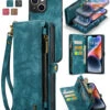 CaseMe 2in1 IPhone 15 Plus Detachable Case Leather Wallet Cover Apple