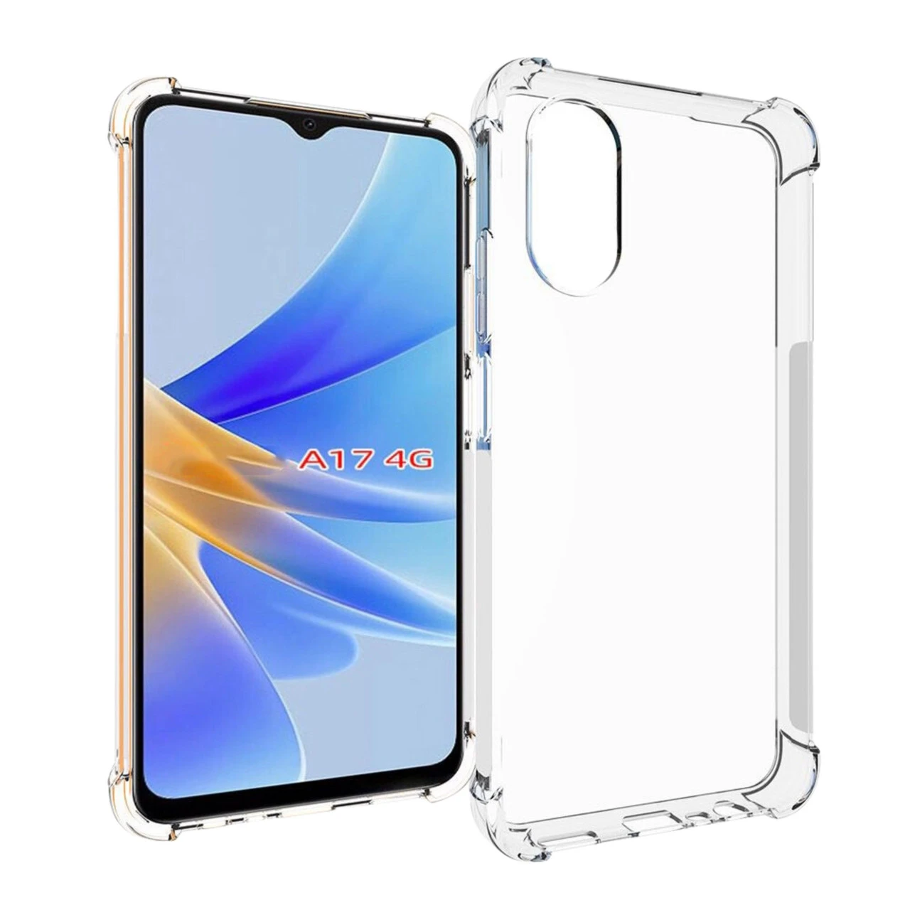 OPPO A17 4G Clear Mobile Phone Case Shockproof Cover Bumper 3 OPPO A17 4G Clear Mobile Phone Case Shockproof Cover Bumper - Image 3