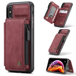 CaseMe Shockproof IPhone X Xs Leather Case Cover Zipper Wallet Apple -Deals MyCaseCovers Store 522ad2c7 adc7 4e69 a951 3c22848a22d1 73325.1606307720.1280.1280