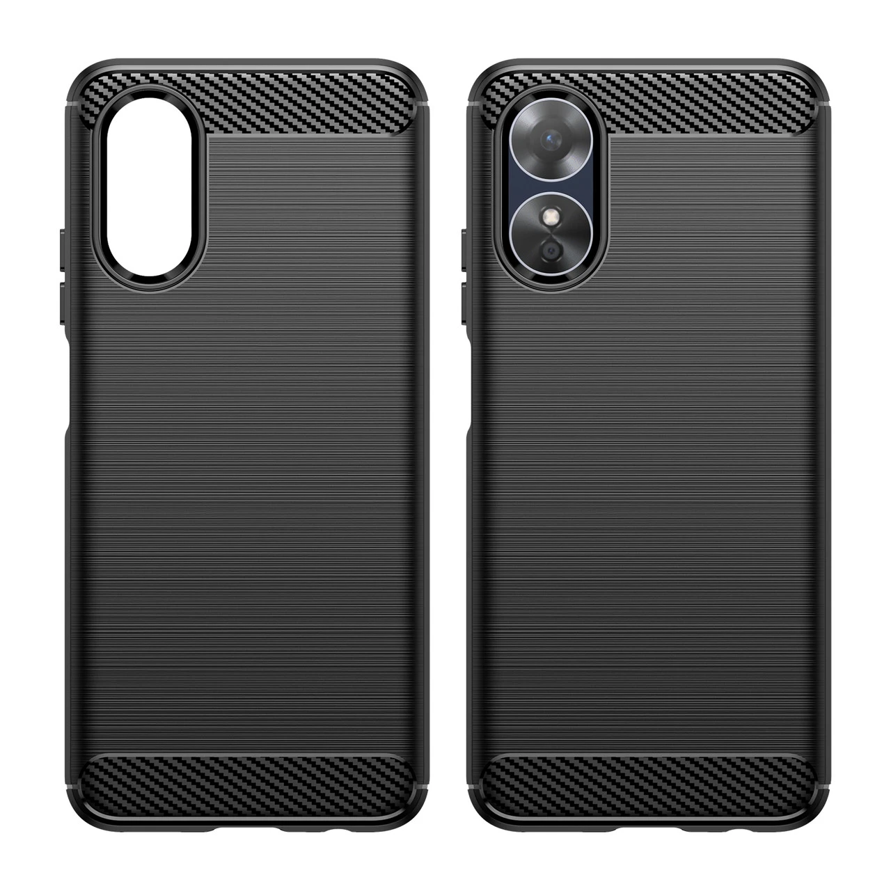 Slim OPPO A17 4G Shockproof Soft Carbon Case Cover Skin 10 Slim OPPO A17 4G Shockproof Soft Carbon Case Cover Skin - Image 10