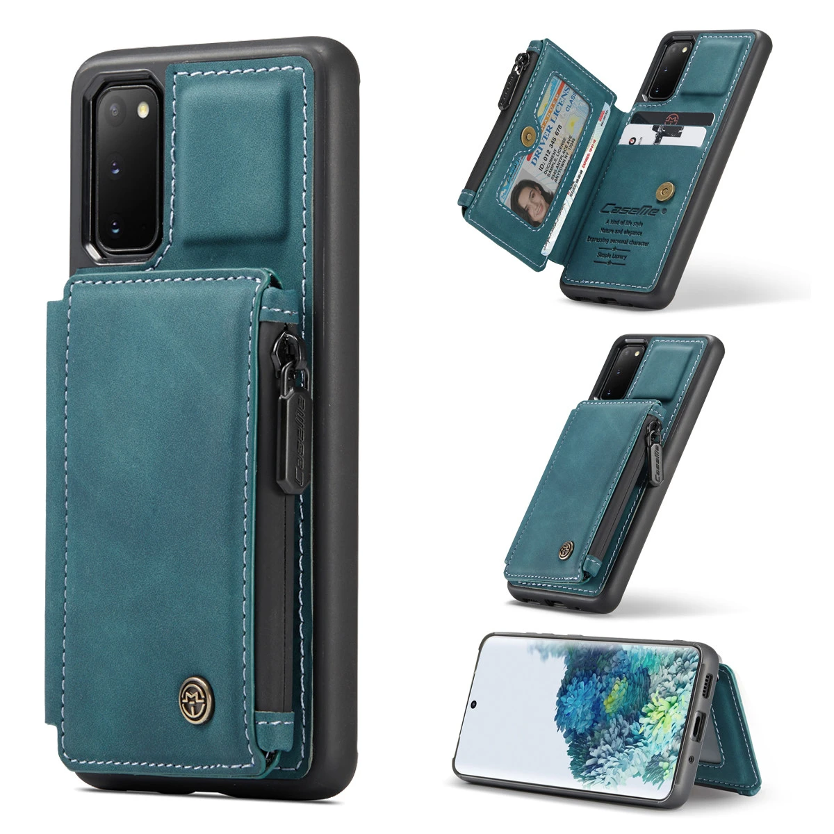 CaseMe Shockproof Samsung Galaxy Note10+ Plus Leather Case Cover 1 CaseMe Shockproof Samsung Galaxy Note10+ Plus Leather Case Cover