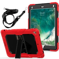 Heavy Duty IPad 9.7 2017 Strap Case Cover Car Apple Kids Shockproof -Deals MyCaseCovers Store 5 61141.1516362570.1280.1280