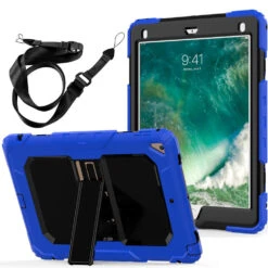 Heavy Duty IPad Mini 4 Strap Case Cover Car Apple Kids Shockproof Car