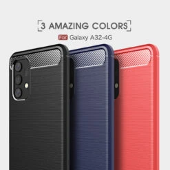 Slim Samsung Galaxy A32 4G 2021 Carbon Fibre Soft Case Cover A325 -Deals MyCaseCovers Store 5a67c2c3 e591 4686 9e1a ab54d7faf377 11290.1618664113.1280.1280