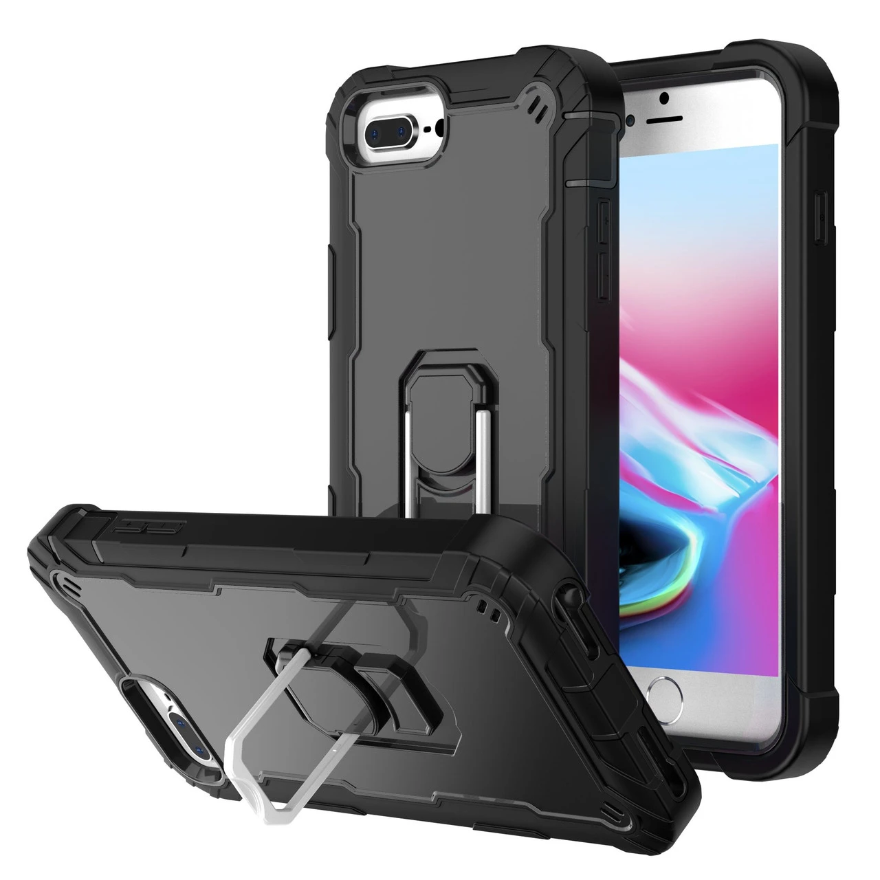 Stylish Shockproof IPhone 6+ 6s+ Plus Case Cover Apple Heavy Duty 5 Stylish Shockproof IPhone 6+ 6s+ Plus Case Cover Apple Heavy Duty - Image 5