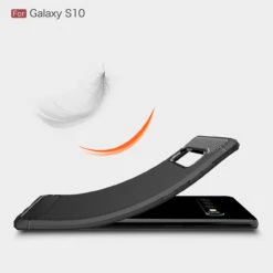 Slim Samsung Galaxy S10 Carbon Fibre Soft Carbon Case Cover S 10 G973 -Deals MyCaseCovers Store 6 1 77982.1552475110.1280.1280