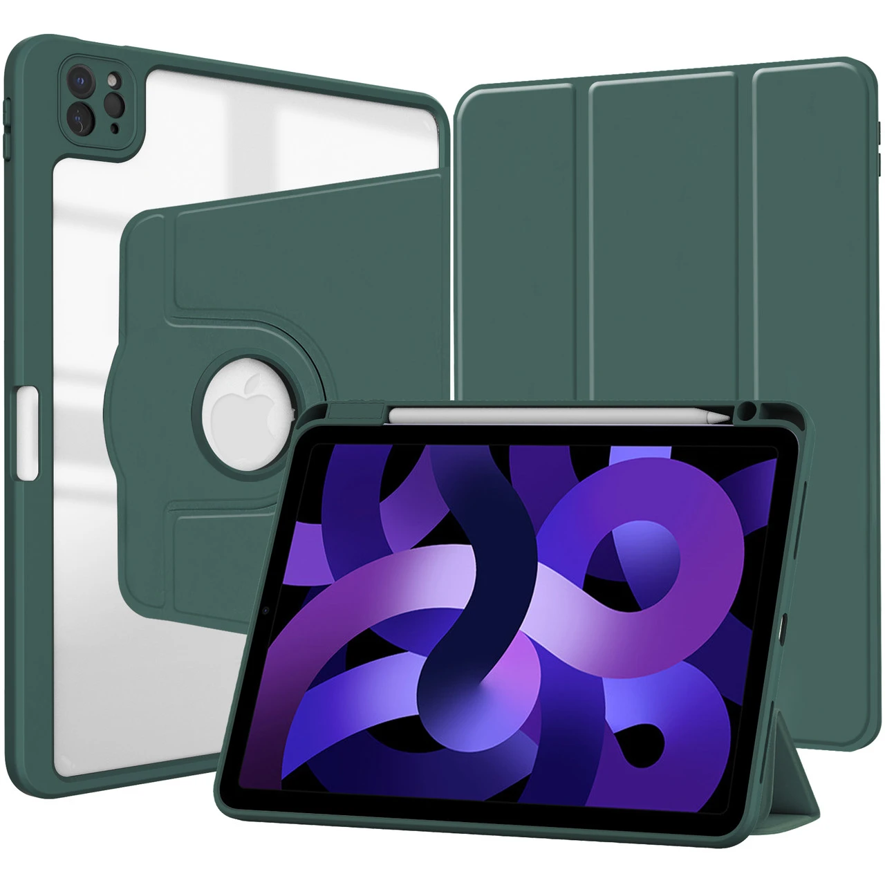 IPad Air 5 10.9" (2022) 360 Rotate Case Cover Pencil Holder Apple Air5 4 IPad Air 5 10.9" (2022) 360 Rotate Case Cover Pencil Holder Apple Air5 - Image 4