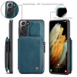 CaseMe Shockproof Samsung Galaxy S21+ Plus 5G Case Cover Zipper Wallet -Deals MyCaseCovers Store 6221985b 92d4 432b af42 2ad6d6a69196 12959.1612524886.1280.1280