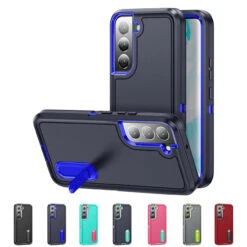 Shockproof Samsung Galaxy S22+ Plus Case Cover Heavy Duty With Stand