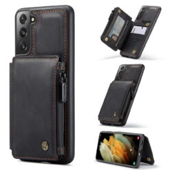 CaseMe Shockproof Samsung Galaxy S21+ Plus 5G Case Cover Zipper Wallet -Deals MyCaseCovers Store 6fd3734c d77f 4a89 b9b0 7f35197e651a 14969.1612524884.1280.1280