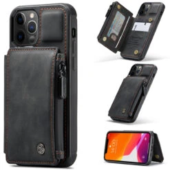 CaseMe Shockproof IPhone 12 Pro Leather Case Cover Zipper Wallet Apple -Deals MyCaseCovers Store 716f7c9c 4881 4582 ac67 aadc550c1c60 33666.1606307114.1280.1280