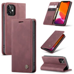 CaseMe IPhone 12 Mini Classic PU Leather Folio Case Cover Apple Skin -Deals MyCaseCovers Store 88ab7f68 471f 4aab b0d0 41a4e22d4fe9 58481.1605359444.1280.1280