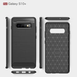 Slim Samsung Galaxy S10+ Plus Carbon Fibre Soft Carbon Case Cover G975 -Deals MyCaseCovers Store 9 1 88374.1552475384.1280.1280
