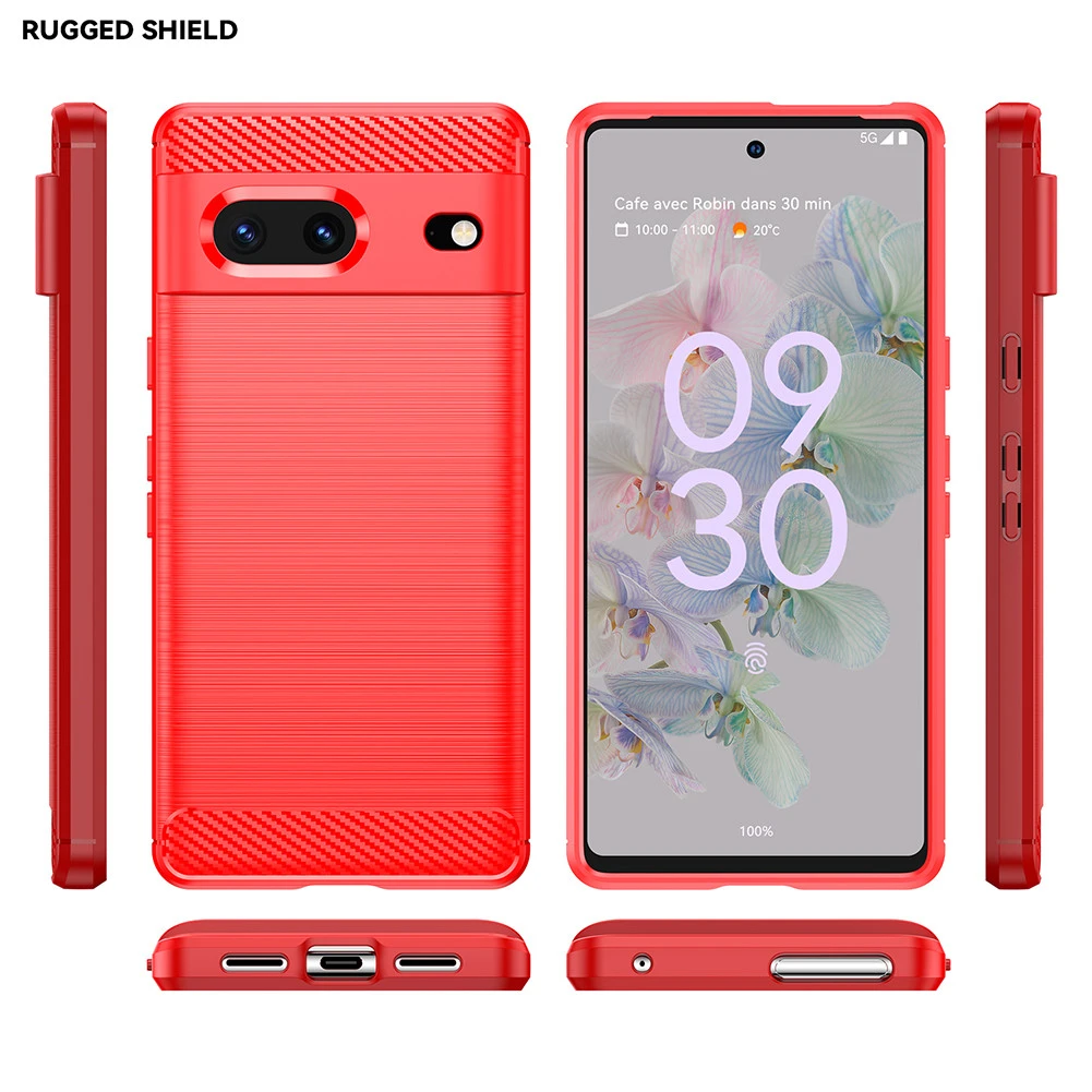 Slim Google Pixel 7 5G Shockproof Soft Carbon Case Cover Skin 14 Slim Google Pixel 7 5G Shockproof Soft Carbon Case Cover Skin - Image 14