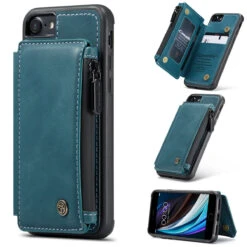 CaseMe Shockproof IPhone 7+/8+ 7 Plus 8 Plus Case Cover Wallet Apple