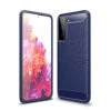 Slim Case For Samsung Galaxy S22+ Plus 5G Carbon Fibre Soft Cover S906