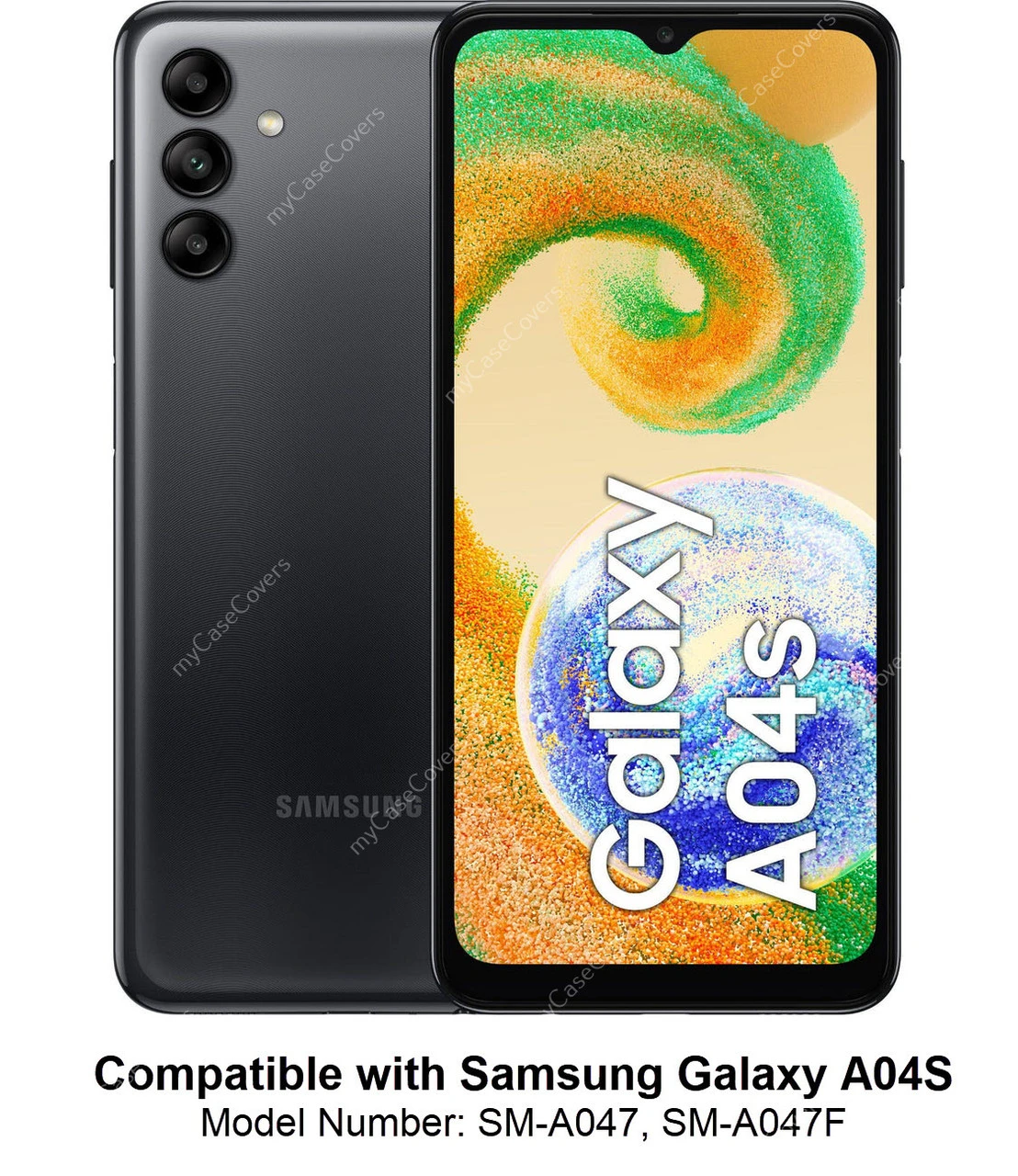 Folio Case Samsung Galaxy A04S PU Leather Cover Phone A047 A047F 2 Folio Case Samsung Galaxy A04S PU Leather Cover Phone A047 A047F - Image 2