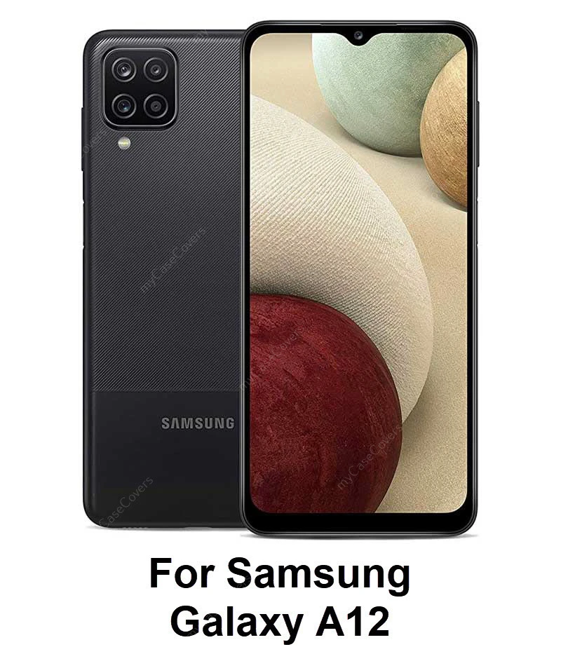 CaseMe Samsung Galaxy A12 Classic PU Leather Folio Case Cover A125 2 CaseMe Samsung Galaxy A12 Classic PU Leather Folio Case Cover A125 - Image 2