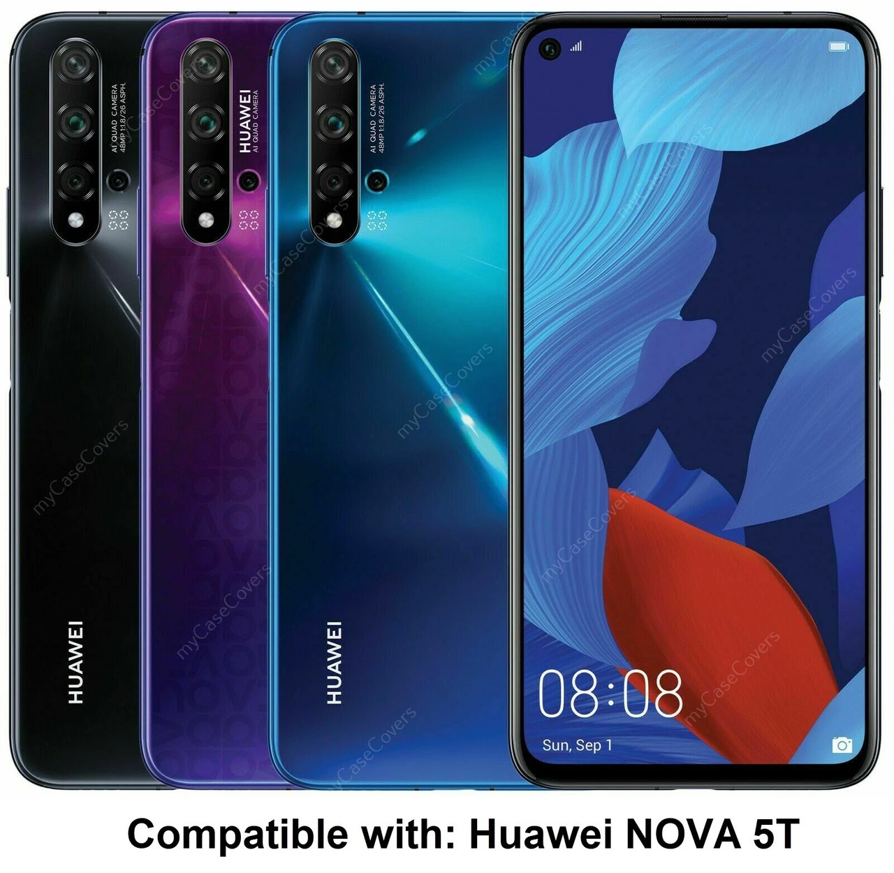 Heavy Duty Huawei Nova 5T Mobile Phone Shockproof Case Cover Tough 2 Heavy Duty Huawei Nova 5T Mobile Phone Shockproof Case Cover Tough - Image 2