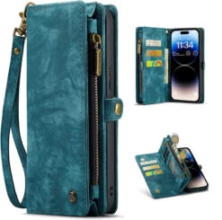 CaseMe 2-in-1 IPhone 11 Detachable Case PU Leather Wallet Cover Apple -Deals MyCaseCovers Store IPH11P23TG 35490.1679980098.1280.1280
