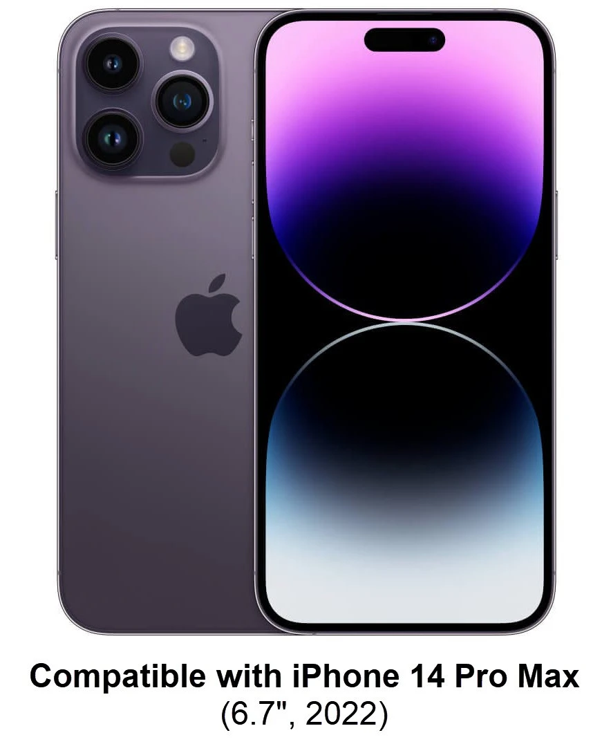 Folio Case For IPhone 14 Pro Max Leather Case Cover Apple ProMax 2022 2 Folio Case For IPhone 14 Pro Max Leather Case Cover Apple ProMax 2022 - Image 2