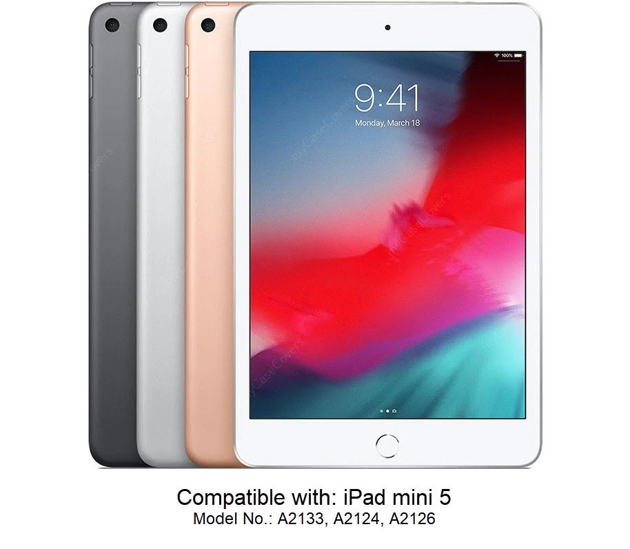 IPad Mini 5 2019 Smart Folio Leather Case Cover Apple Mini5 Skin 2 IPad Mini 5 2019 Smart Folio Leather Case Cover Apple Mini5 Skin - Image 2