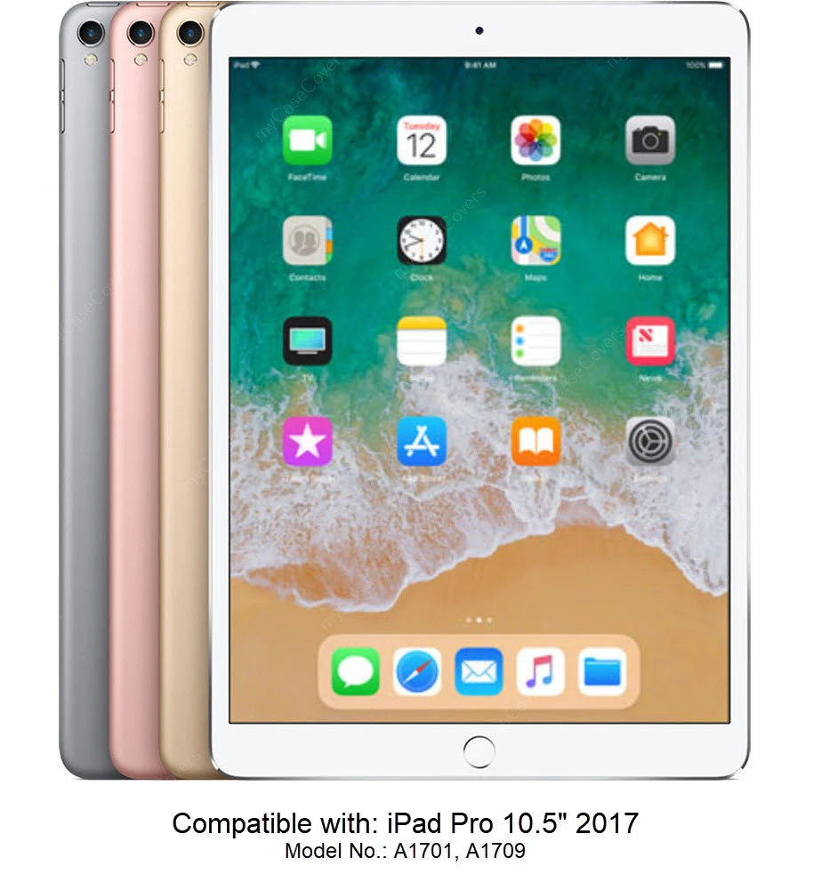 IPad Pro 10.5" 2017 Smart Case Cover Clear Back Pencil Holder Apple 2 IPad Pro 10.5" 2017 Smart Case Cover Clear Back Pencil Holder Apple - Image 2