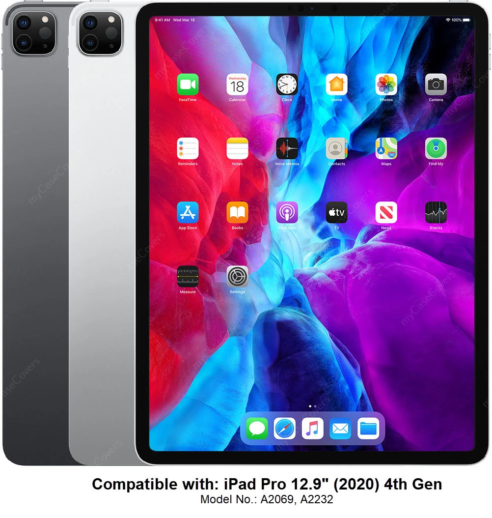 IPad Pro 12.9" 4th Gen 2020 Tempered Glass Screen Protector Apple 12.9 2 IPad Pro 12.9" 4th Gen 2020 Tempered Glass Screen Protector Apple 12.9 - Image 2