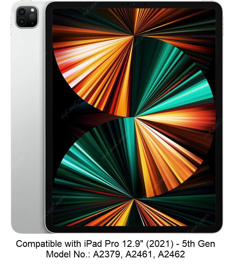 IPad Pro 12.9" 2021 5th Gen Smart Folio Leather Case Cover Apple Pro5 2 IPad Pro 12.9" 2021 5th Gen Smart Folio Leather Case Cover Apple Pro5 - Image 2